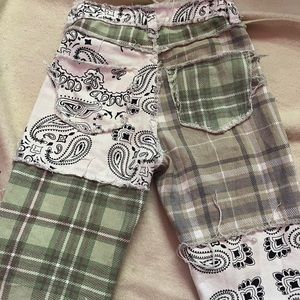 Jaded London patchwork pants